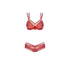 Underwear Set Obsessive 860 Red S/M