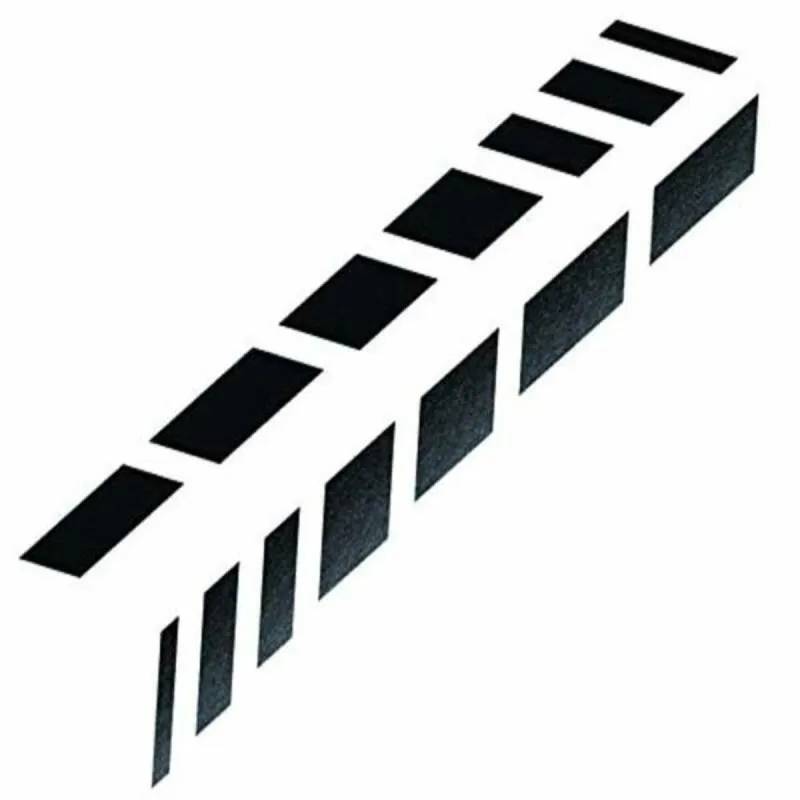 Automašīnas uzlīme Foliatec 33923 Melns 2 gb.
