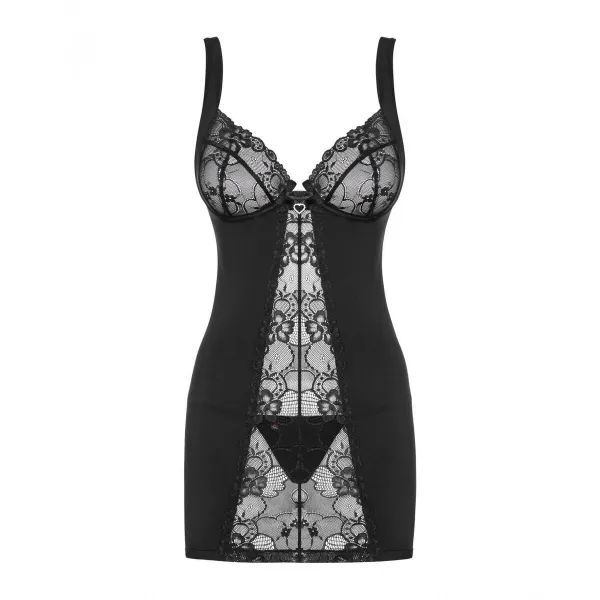 Gumijas Lelle Obsessive Melns S/M