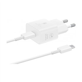 Charger Samsung EP-T2510XWEGEU 25W + USB-C cable white