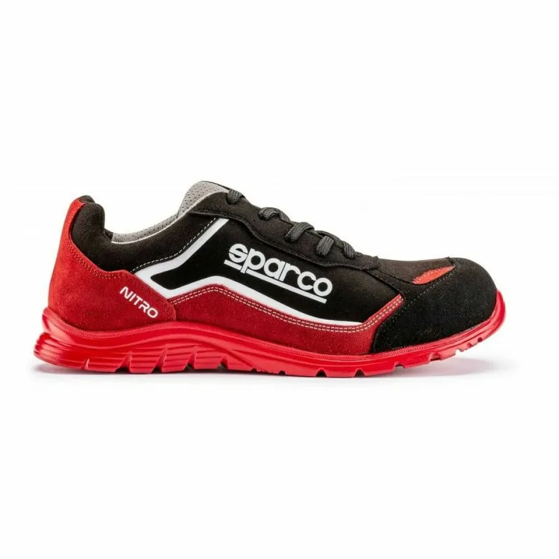 Tohvelit Sparco Nitro S3 ESD Musta/Punainen Koko 48