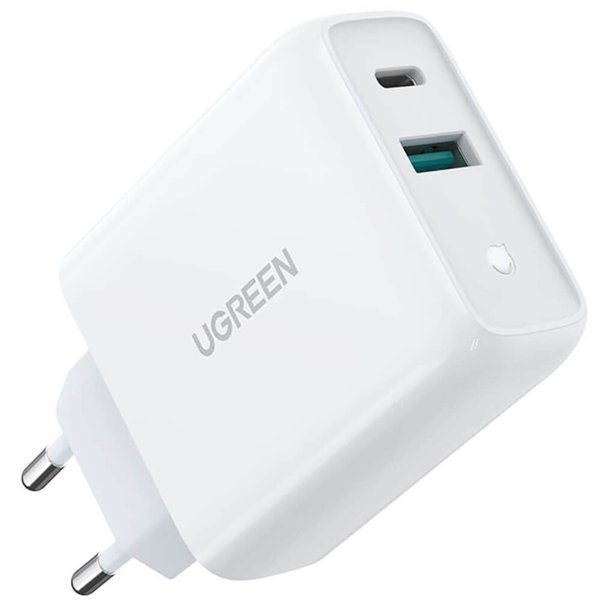 Charger Ugreen CD170 36W USB-C/USB-A white