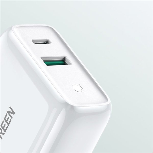 Charger Ugreen CD170 36W USB-C/USB-A white