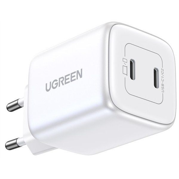 Charger Ugreen CD294 45W GaN 2xUSB-C white