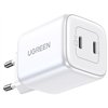 Charger Ugreen CD294 45W GaN 2xUSB-C white