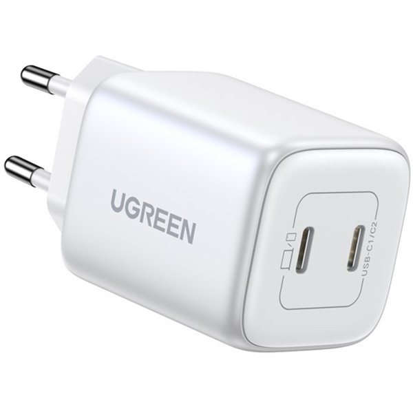 Charger Ugreen CD294 45W GaN 2xUSB-C white
