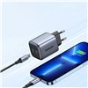 Įkroviklis Ugreen CD294 45W GaN 2xUSB-C juodas