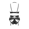 Underwear Set Obsessive Alessya Black M/L