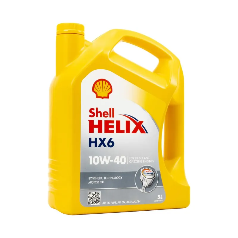 Automobilių variklių alyva Shell Helix HX6 5 L 10W40