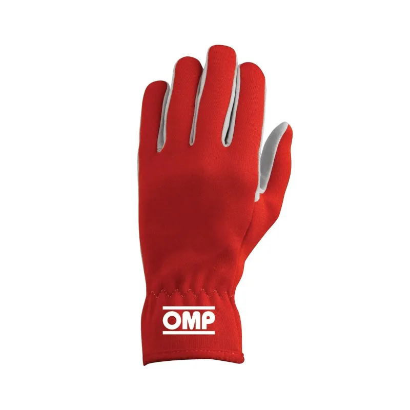 Men's Driving Gloves OMP Rally Raudona XL