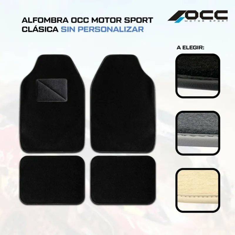 Automobilių grindų kilimėlių rinkinys OCC Motorsport OCCHY0009 5 Dalys