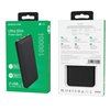 External battery Power Bank Borofone BT28 Ultra Slim 10000mAh black