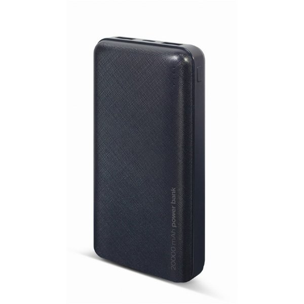 External battery Power Bank Gembird PB20-02 20000mAh black