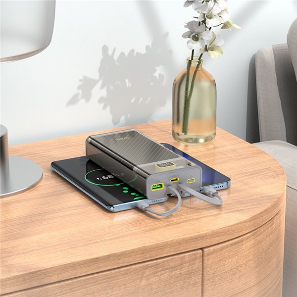 External battery Power Bank Hoco J104A Discovery Edition 22.5W 20000mAh grey
