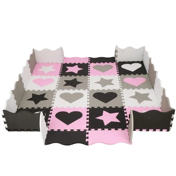 Lasten vaahtomuovimatto - Puzzle Springos FM0014 150x150cm