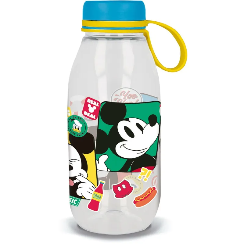 Vandens butelis Mickey Mouse CZ11358 460 ml Mėlyna Silikoninis