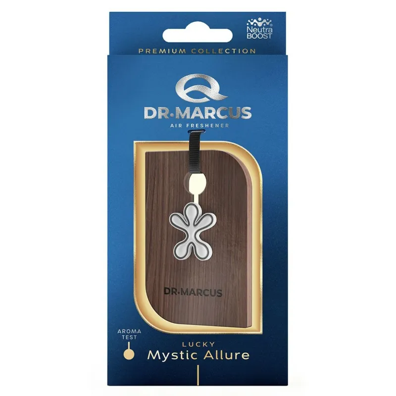 Освежитель воздуха для автомобилей Dr Marcus Lucky Mystic Allure полиэстер Деревянный аромат кулоны