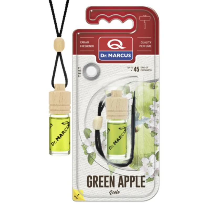Automobilio oro gaiviklis Dr Marcus Ecolo Obuolys 4,5 ml Medžio Stiklas Kvapas pakabukas 4 Dalys