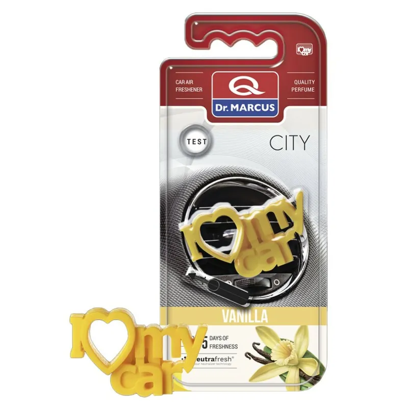 Automobilio oro gaiviklis Dr Marcus City Vanilė Plastmasinis Kvapas
