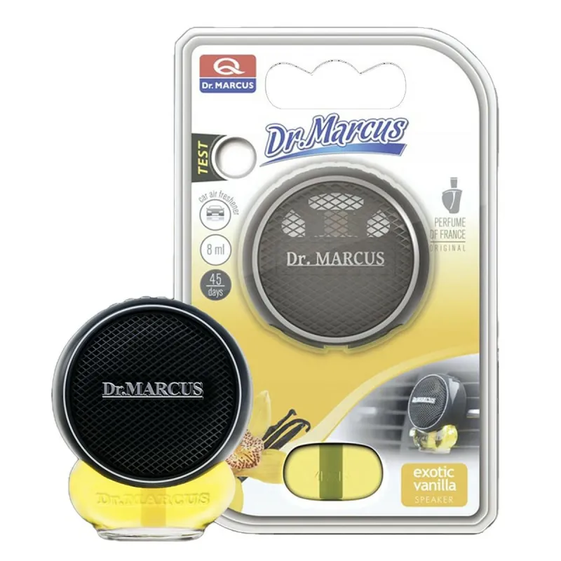 Освежитель воздуха для автомобилей Dr Marcus Speaker Ваниль 8 ml Пластик аромат (8 штук)