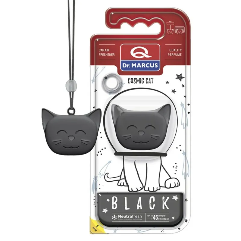 Automobilio oro gaiviklis Dr Marcus COSMIC CAT BLACK black Plastmasinis