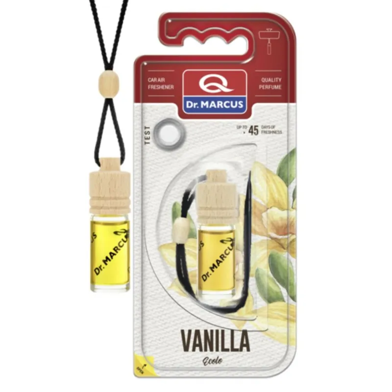 Car Air Freshener Dr Marcus ECOLO VANILLA Vanilla 4,5 ml Wood Glass