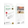 Cable Borofone DH10 USB-C to HDMI 1.8m white