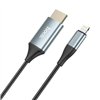 Cable Hoco UA15 Lightning to HDMI 2.0m gray