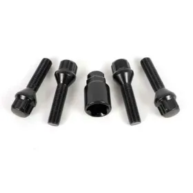 Противоугонные винты OMP OMPS09851201 M12 x 1,25 4 uds Чёрный