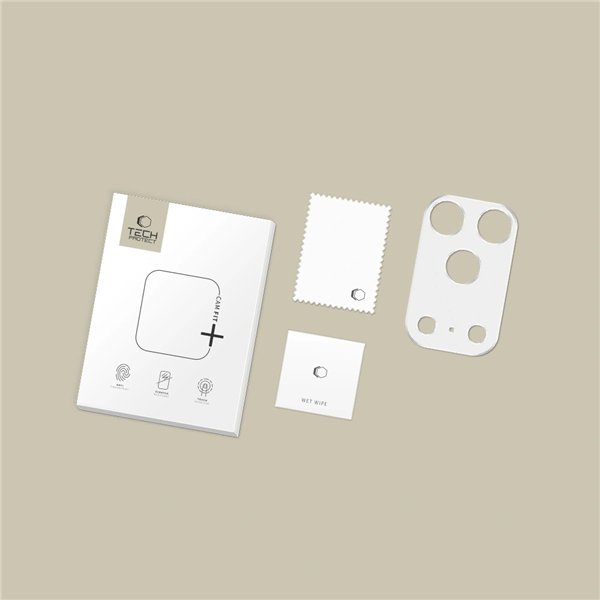 Camera protection Tech-Protect CamAlloy Apple iPhone 17 Pro Max Silver