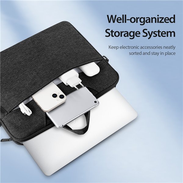 Laptop bag Dux Ducis LBJB 14-15.4" navy blue