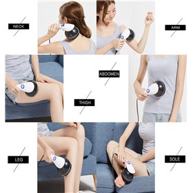 Body massager 664PL white