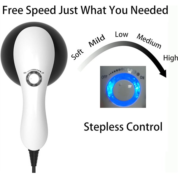 Body massager 664PL white