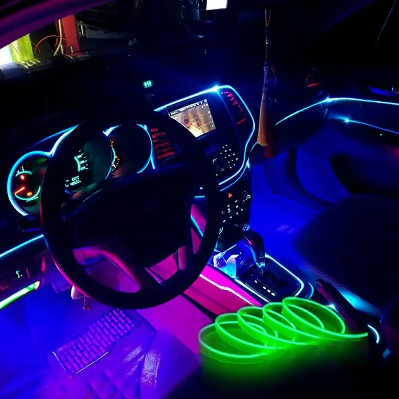 Neoninė viela OCC Motorsport 3 m Optinis pluoštas