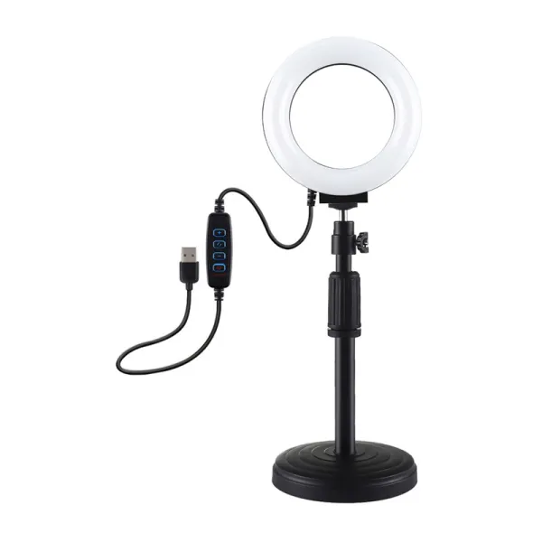 Ring LED lamp Puluz with adjustable base PU391