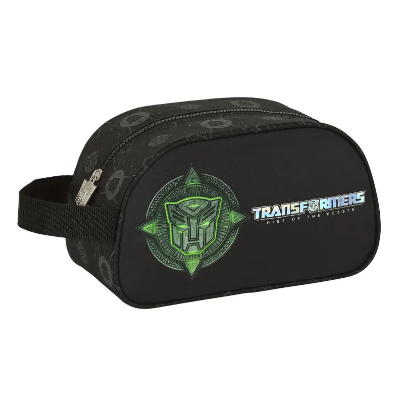 Vaikiškas higienos reikmenų krepšys Transformers Juoda 26 x 15 x 12 cm