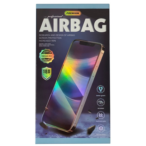 Tempered glass 18D Airbag Shockproof Xiaomi Redmi Note 10 5G/Poco M3 Pro 5G black