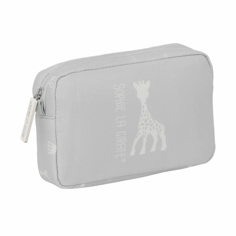 Kelionių reikmenų dėžutė Sophie la Girafe Šviesiai pilka 20 x 13 x 5,5 cm