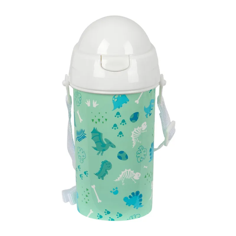 Veepudel Safta Dino Roheline PVC 500 ml