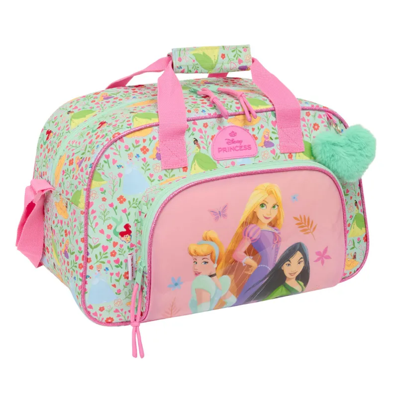 Sporto krepšys Disney Princess Bloom Rožinė 40 x 24 x 23 cm