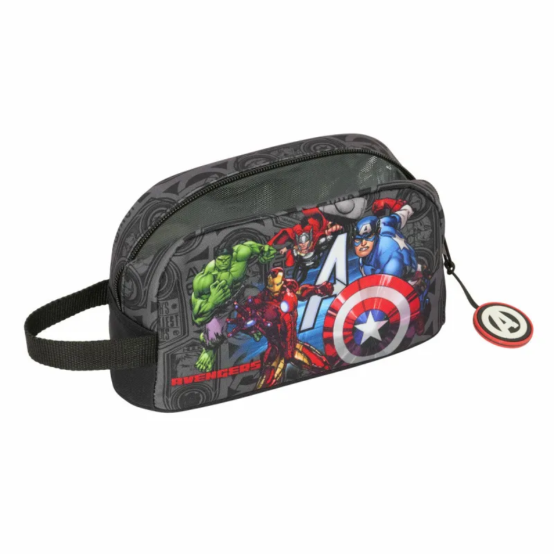Šiluminė pietų dėžutė The Avengers Vendetta Juoda 21,5 x 12 x 6,5 cm