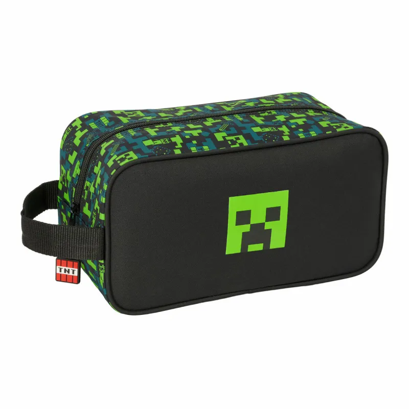 Kelionių reikmenų dėžutė Minecraft Tnt Spalvotas 29 x 15 x 14 cm