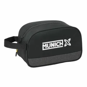Ceļojumu Piederumu Somiņa Munich Topo Melns 26 x 15 x 12 cm