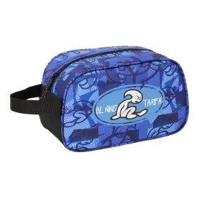 Ceļojumu Piederumu Somiņa El Niño Roller Zils Melns 26 x 15 x 12 cm