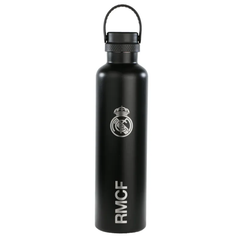 Termospullo Real Madrid C.F. Harmaa Silikoni Ruostumaton teräs