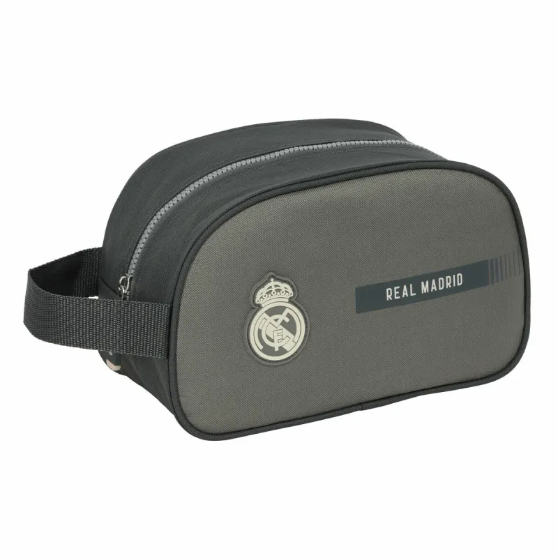 Kelionių reikmenų dėžutė Real Madrid C.F. Pilka Sportas 26 x 15 x 12 cm