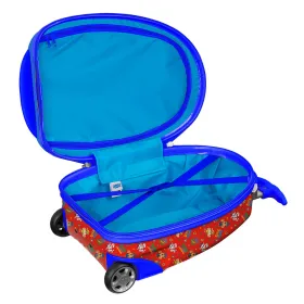 Cabin suitcase The Paw Patrol paw patrol Blue Red 16'' 23 L 28 x 43 x 23 cm
