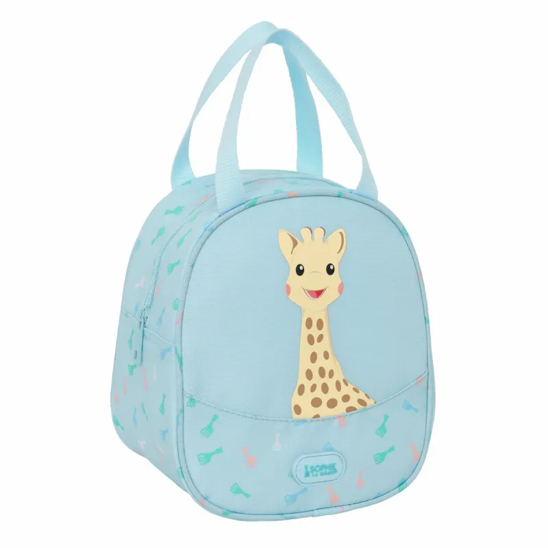Šiluminė pietų dėžutė Sophie la Girafe Mėlyna 19 x 22 x 14 cm