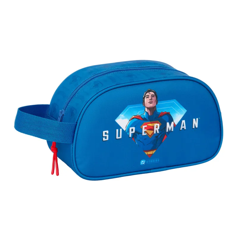 Дорожный несессер Superman Синий 26 x 15 x 12 cm