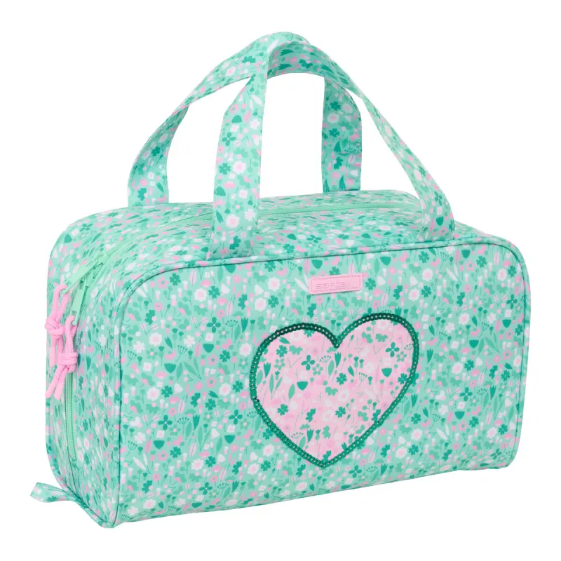 Kelionių reikmenų dėžutė Safta Cuore Mėtos 31 x 14 x 19 cm